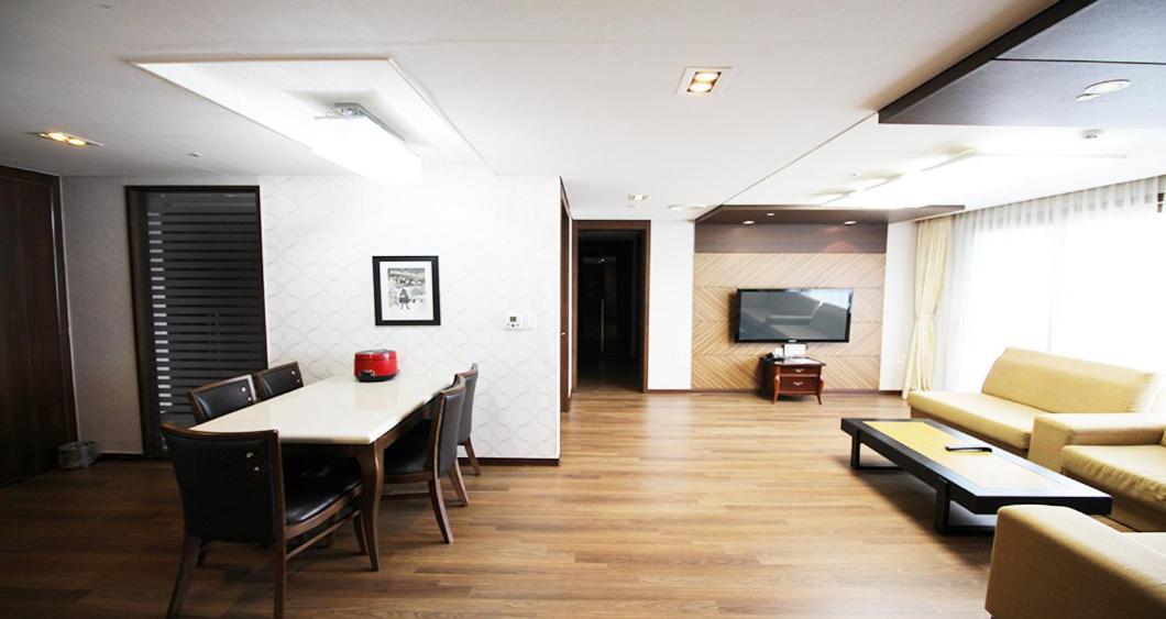 High Castle Resort Jeongseon Bagian luar foto