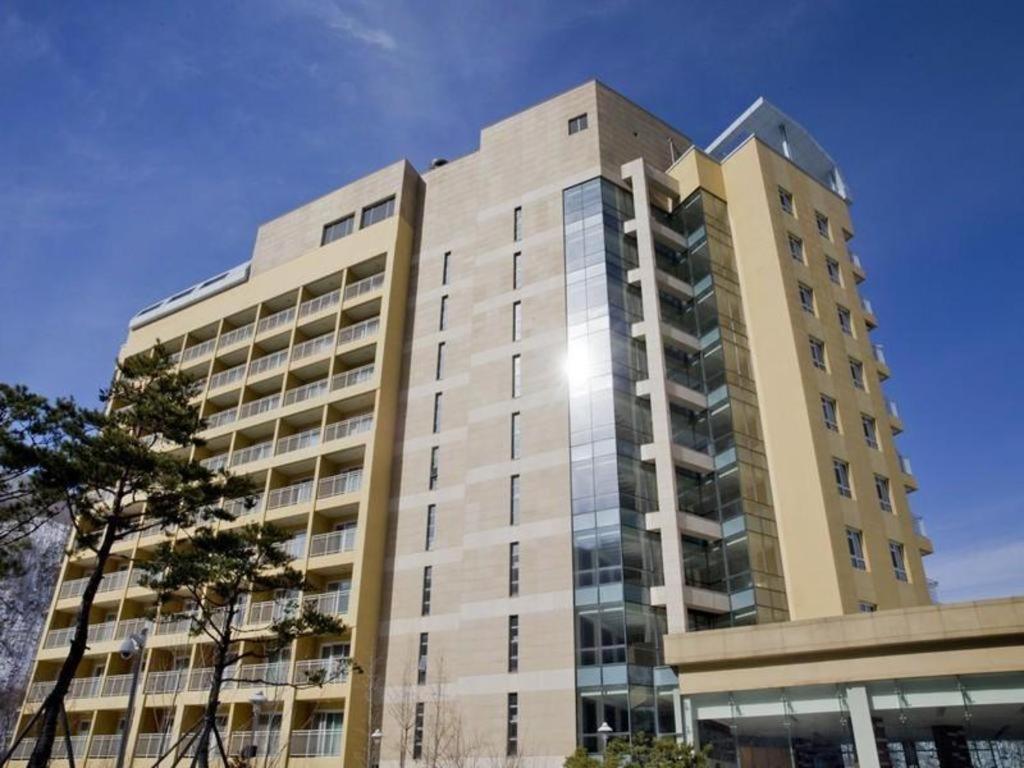 High Castle Resort Jeongseon Bagian luar foto
